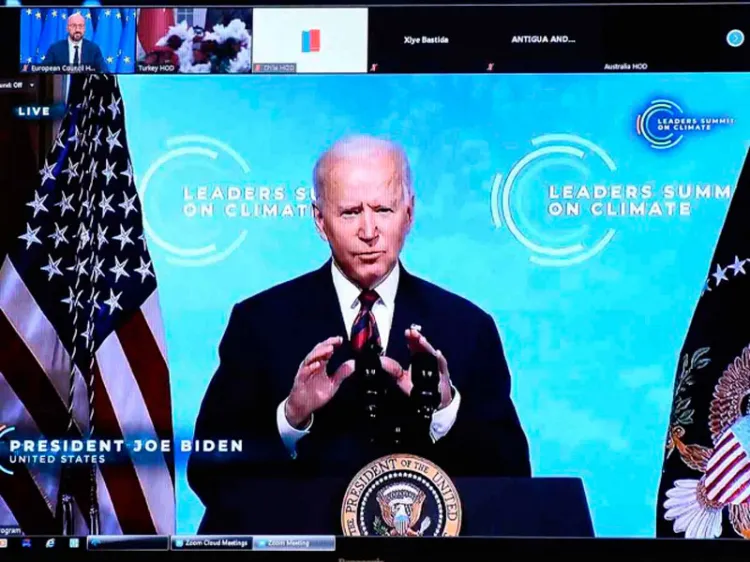 EU “no esperará” para abordar el cambio climático: Biden