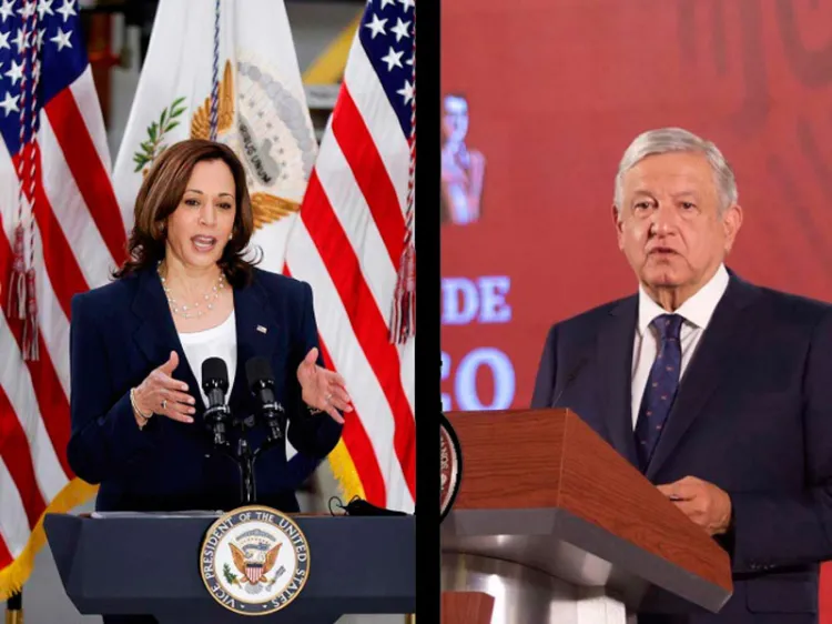 AMLO y Kamala Harris tendrán reunión virtual el 7 de mayo