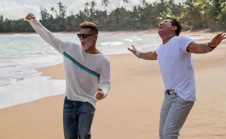 Carlos Vives y Ricky Martin le cantan a Puerto Rico