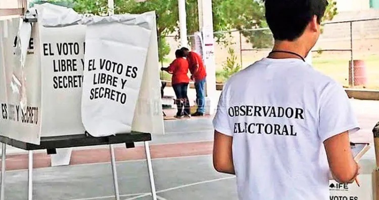 Amplía INE plazo para registro de observadores electorales