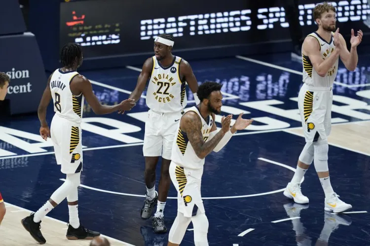 Pacers derriban a los Halcones