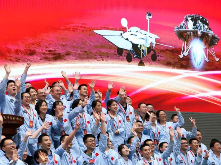 “Nihao Marte”: Robot de China conquista el planeta rojo