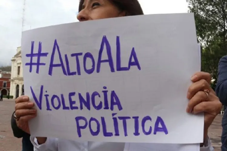 Piden denunciar violencia política