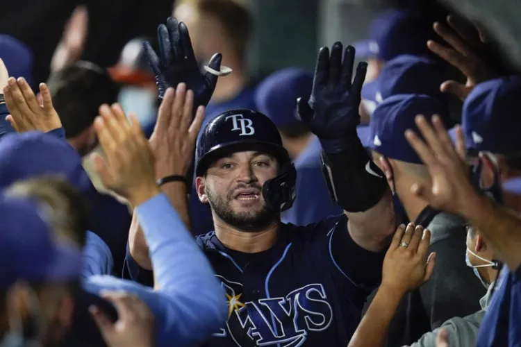 Rays pegan cinco jonrones