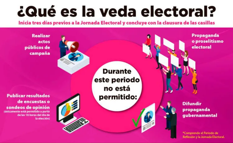 Terminan campañas este miércoles