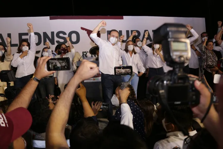 Aventaja Alfonso Durazo rumbo la gubernatura de Sonora
