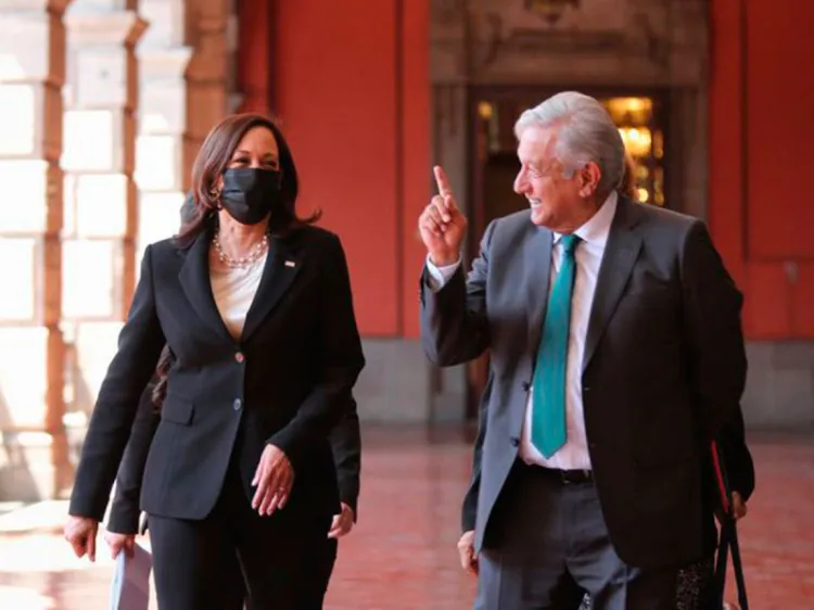 AMLO pidió a Kamala Harris ‘ya no hablar del Plan Mérida’