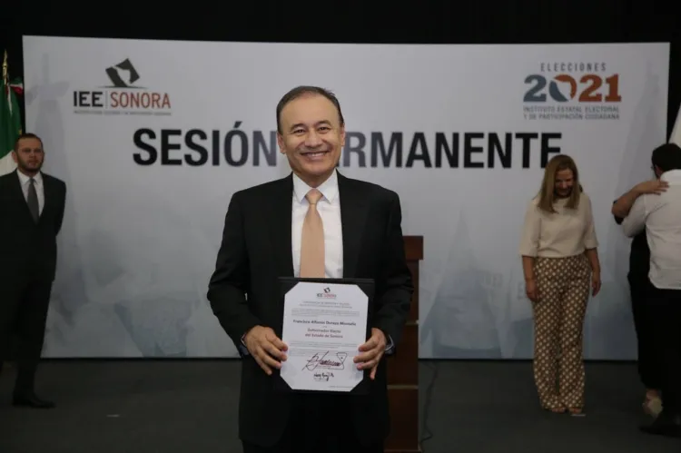 Alfonso Durazo, gobernador electo de Sonora