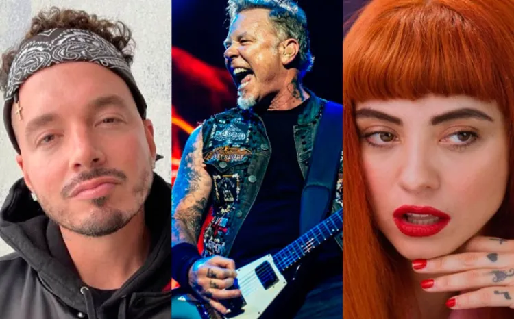 Metallica anuncia álbum J Balvin, Mon Laferte y más artistas
