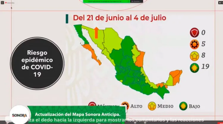 En aumento Covid en Sonora, podría pasar a naranja: Salud