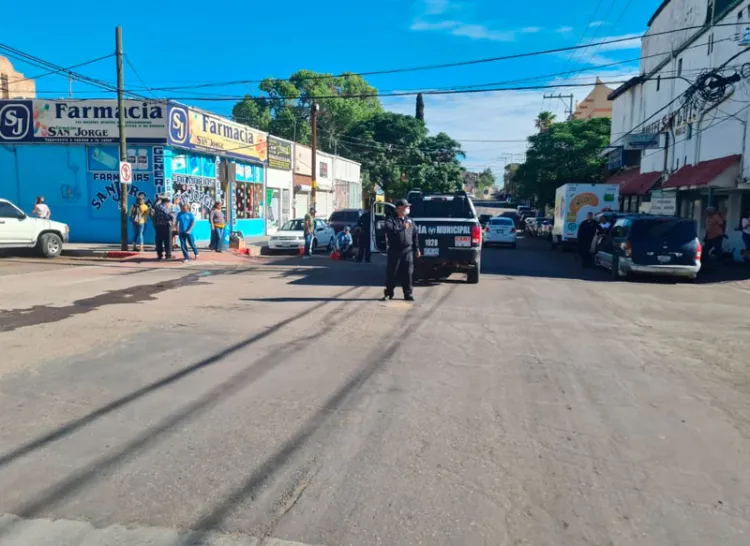 Atropellan a mujer en centro de Noglaes