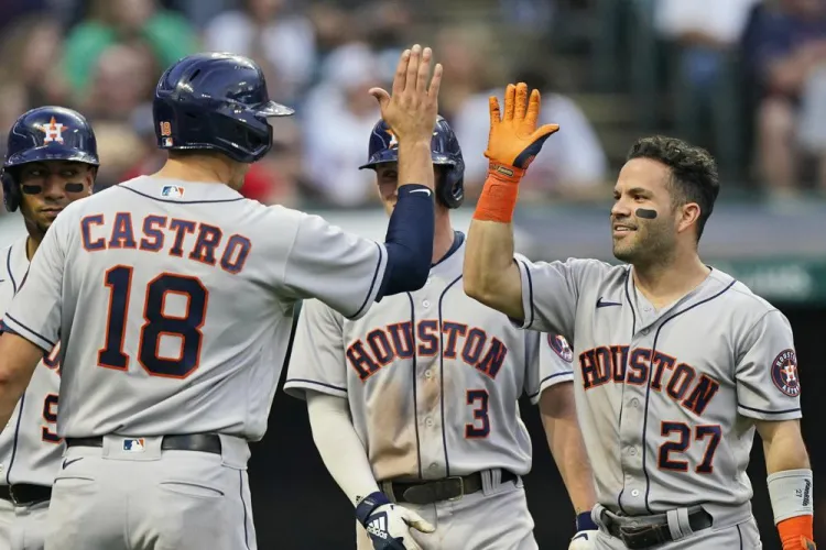 Altuve pega grand slam