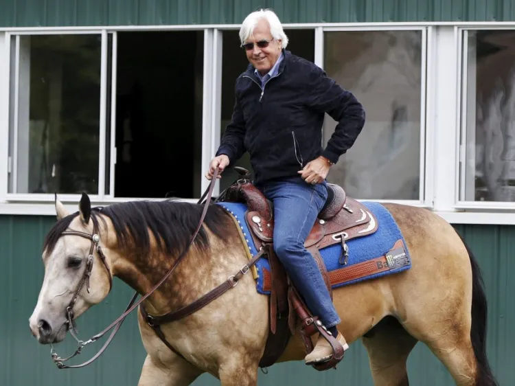 Quitan sanción a Bob Baffert