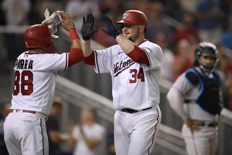 Nats arrollan a Marlins