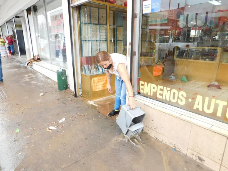 Buscarán comerciantes eficientar drenaje pluvial de avenida Obregón