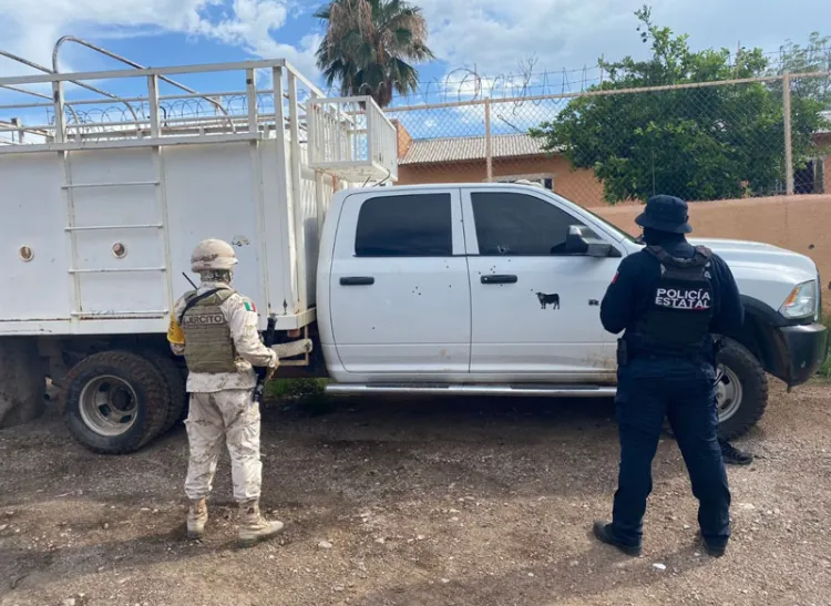 Localizan en Magdalena armas y carros robados