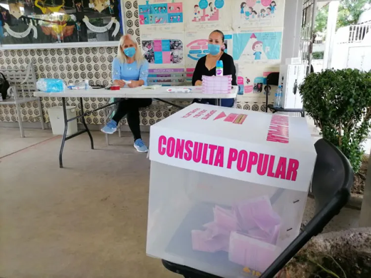 Nogalenses tienen limitada participación  en Consulta Popular