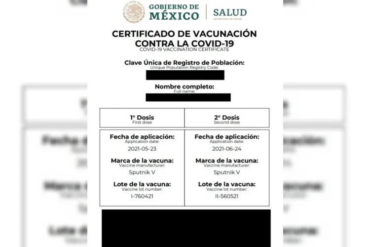 Avalan pedir certificado de vacunación