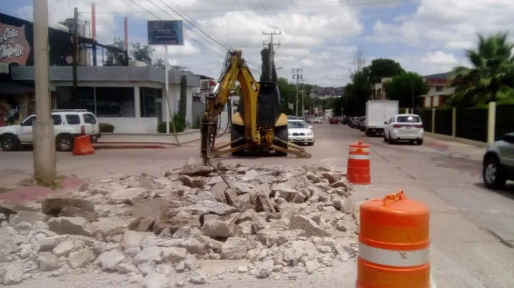 Rehabilita el Ayuntamiento las calles con concreto hidráulico