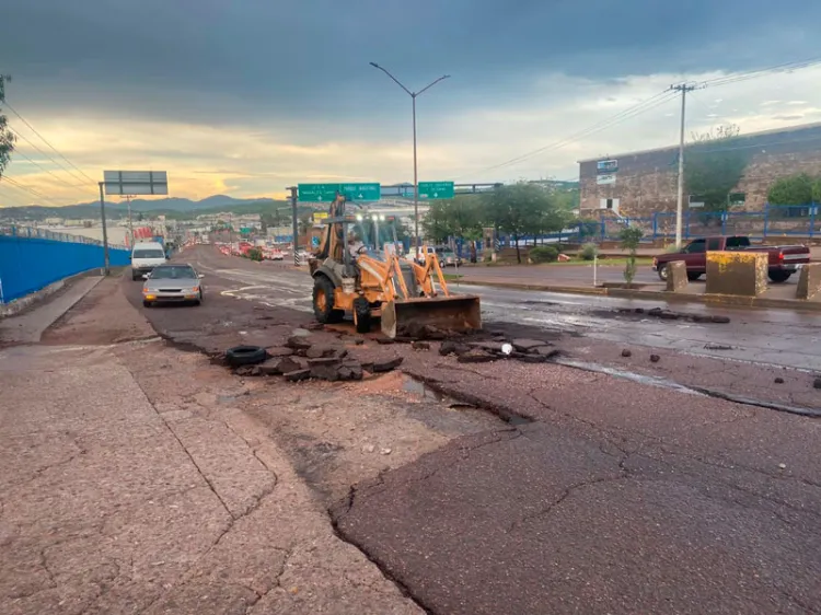 Obstaculiza mal clima finalizar la rehabilitación de las avenidas