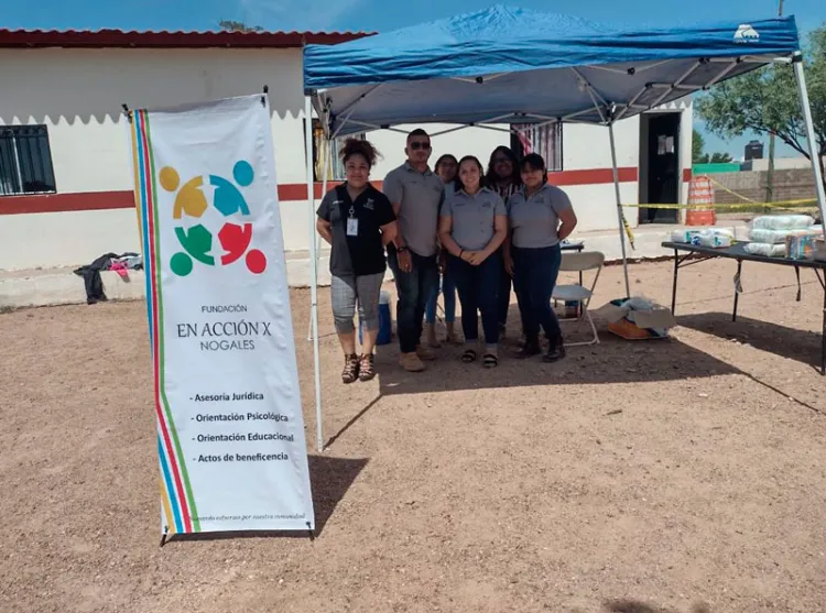 Realiza Fundación en Acción por Nogales intervención en La Mesa