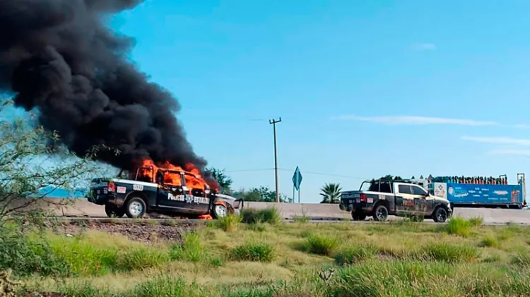 Enfrentamiento deja cuatro sicarios muertos y dos policías heridos