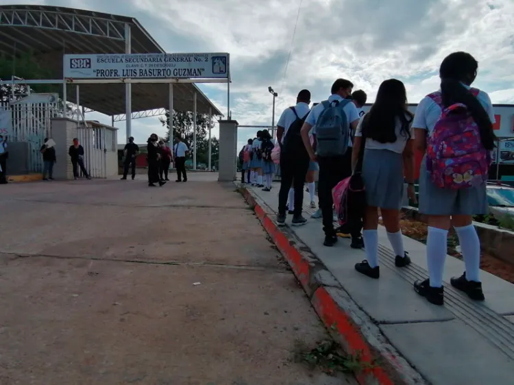 Sin incidentes con medidas sanitarias en regreso a clases