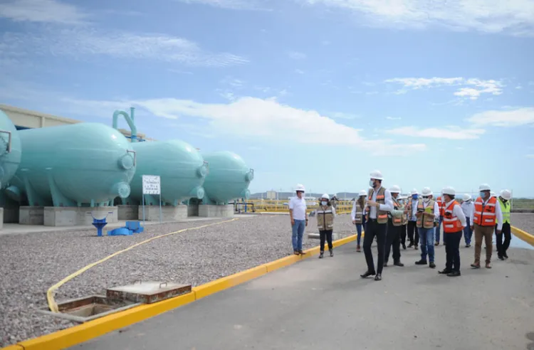 Inicia etapa de pruebas planta desaladora Guaymas-Empalme