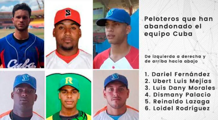 Suman seis desertores cubanos