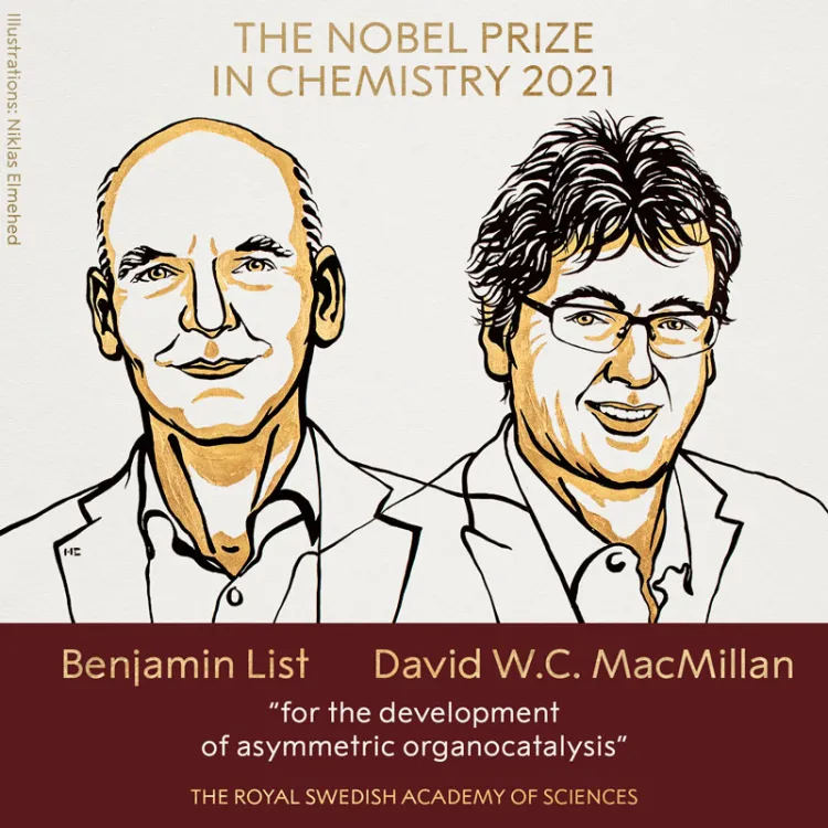 Otorgan Nobel de Química a dos expertos por el desarrollo de la “organocatálisis asimétrica”