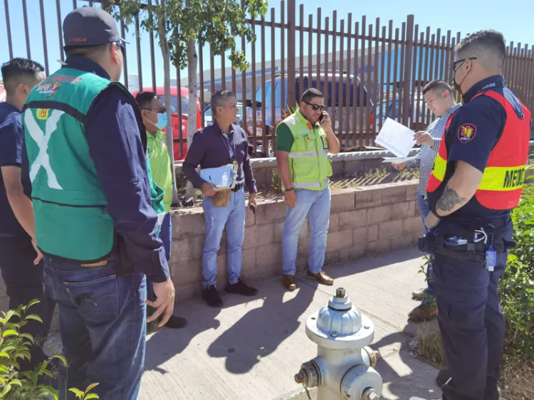 Inspeccionan funcionamiento de hidrantes