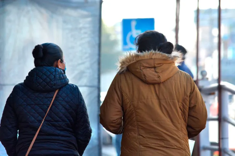 Llaman a extremar precauciones por frente frío