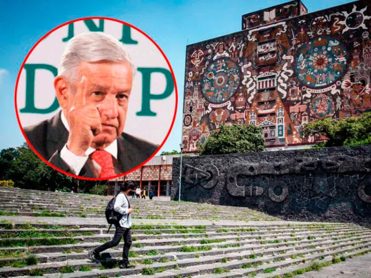 La UNAM se volvió defensora de proyectos neoliberales: AMLO