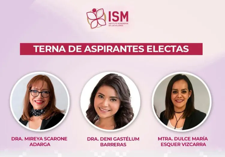 Designan terna para el ISM