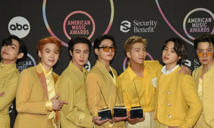 Triunfa el K-Pop en los American Music Awards 2021