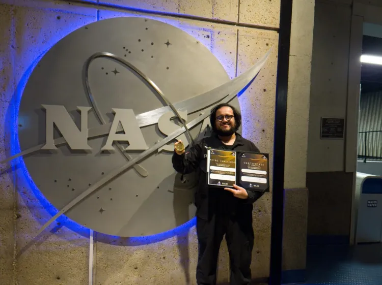 Joven nogalense ‘conquista’ a la NASA