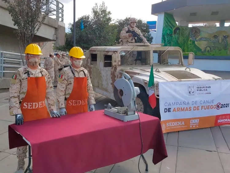 Invitan a cambiar armas de fuego por apoyo alimentario