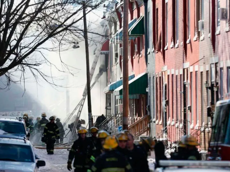 Incendio en edificio residencial en Filadelfia deja al menos 13 muertos