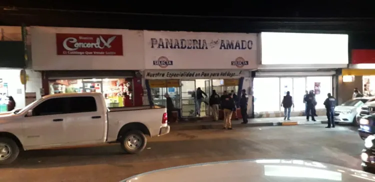 Asesinan a hombre en panadería