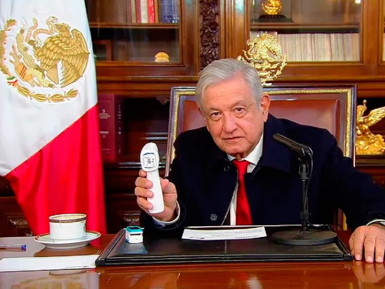 Estoy ronco, afónico, pero fíjense que bien: AMLO