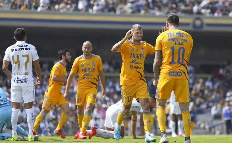 Tigres aplacan a Pumas