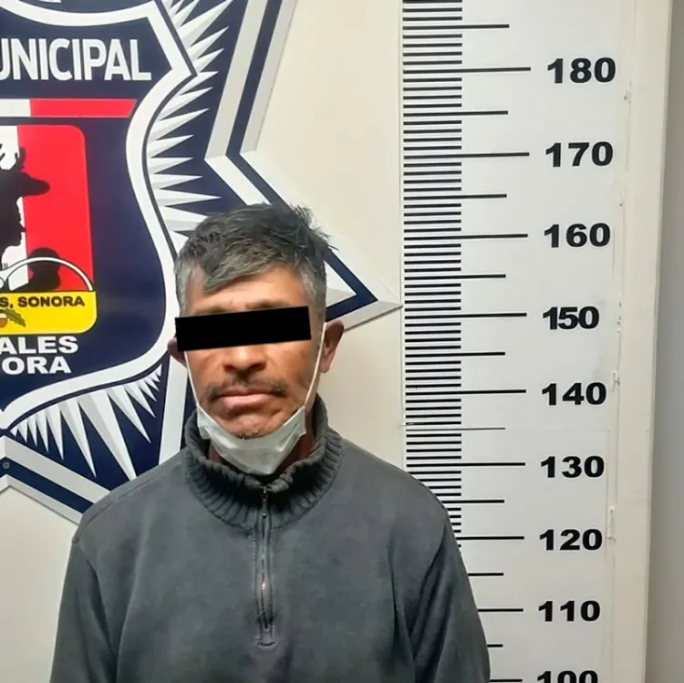 Detenido por escandalizar en la vía pública