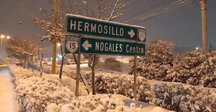 Llegará tormenta invernal a Sonora