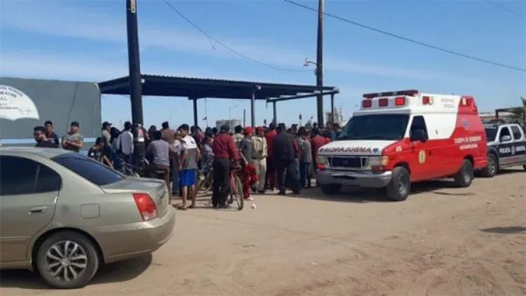 Mata tiburón a pescador en Yávaros