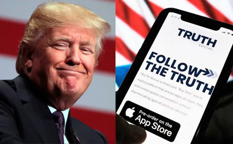 “Truth Social”, red social de Trump, inicia su lanzamiento para competir con Twitter