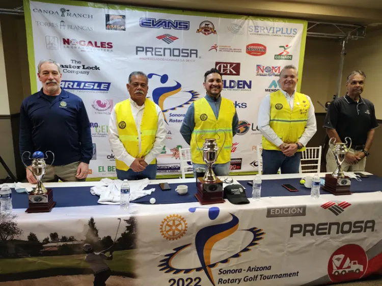 Invitan rotarios a torneo internacional de golf