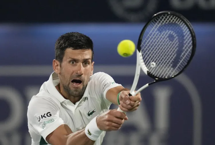 Djokovic cae en Dubai