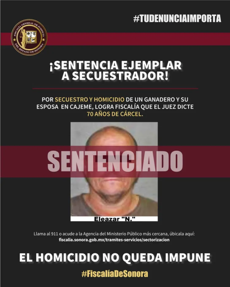 Dictan nueva sentencia a criminal