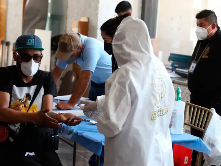 OPS observa reducción de contagios en México por covid
