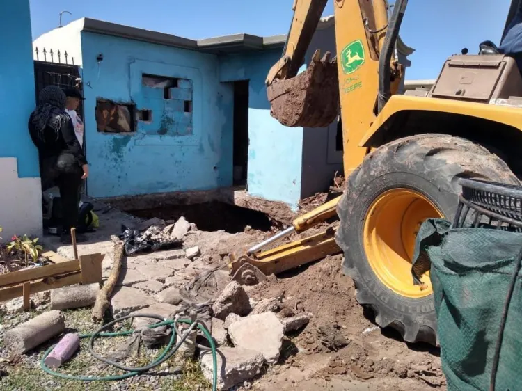 Hallan 17 cuerpos enterrados en patios de casas abandonadas en Cajeme